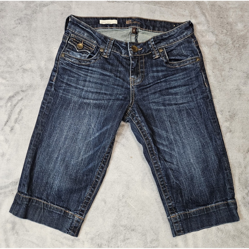 Kut From The Kloth Natalie Bermuda Capri Jeans Women's Size 2